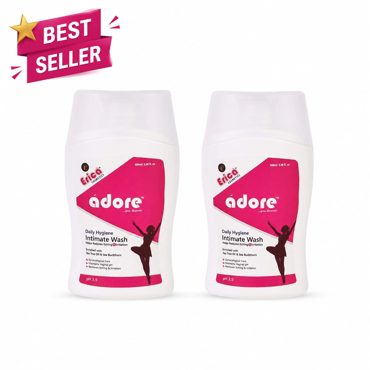 ádore Daily Hygiene Intimate Wash (Pack of #2)