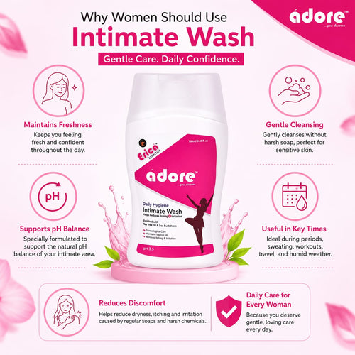 Pack of #4 ádore Daily Hygeine Intimate Wash (pH 3.5)